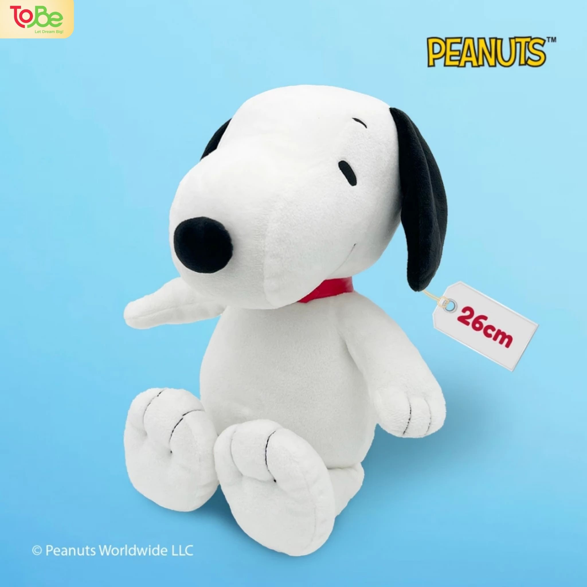 Gấu Bông Snoopy Nhỏ Size 26cm Chính Hãng Giá Tốt