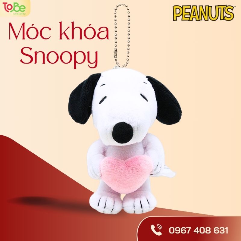 Móc Chìa Khóa Đồ Chơi Hoạt Hình Snoopy