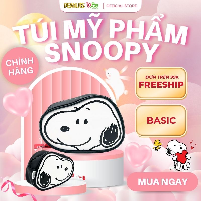 mua túi đựng đồ makeup du lịch Snoopy giá rẻ