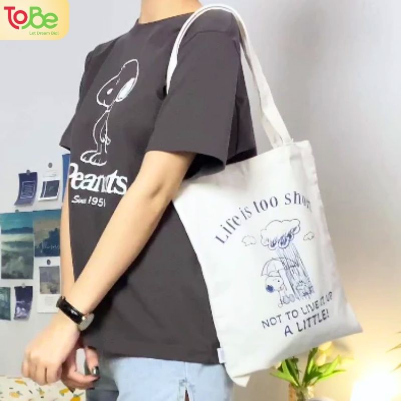 túi xách vải snoopy giá rẻ